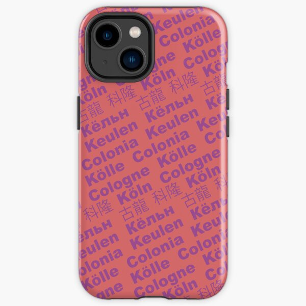 Cologne International in pink iPhone Case