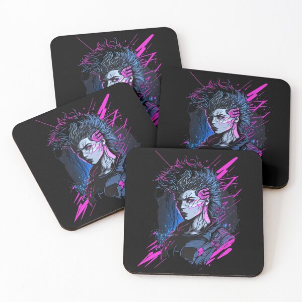 Item preview, Dark 80's style cyberpunk woman designed and sold by Elias Kamstra.