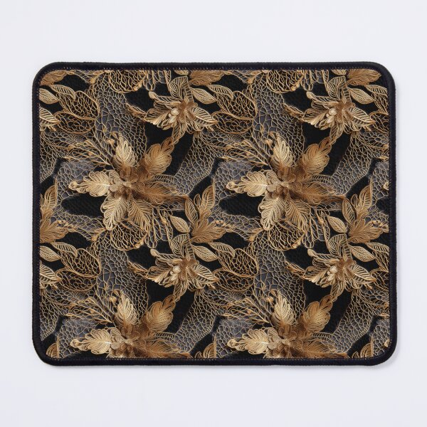 Item preview, Gold Lace Floral pattern designed and sold by patternme.