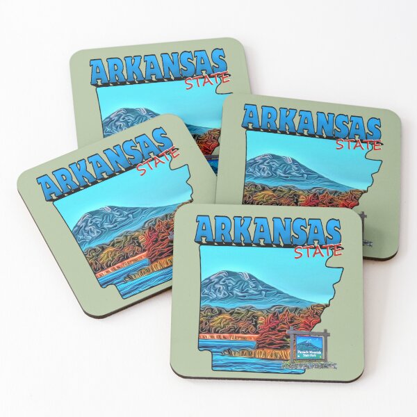 Item preview, Atlas del estado de Arkansas designed and sold by notsweettea.