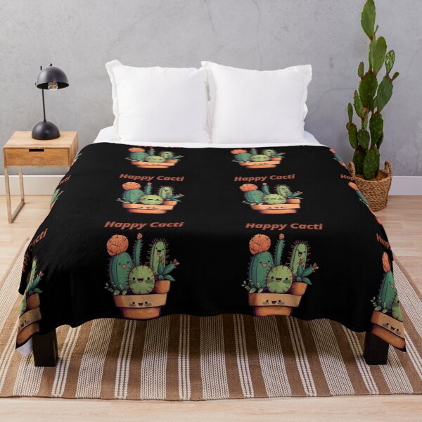 Item preview, happy cacti designed and sold by CanvasLane.