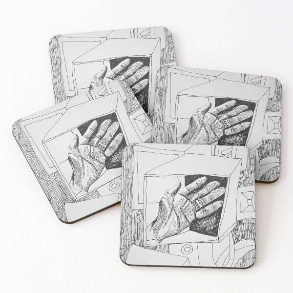 Item preview, The hand in the box (1996) designed and sold by tigrootiger.