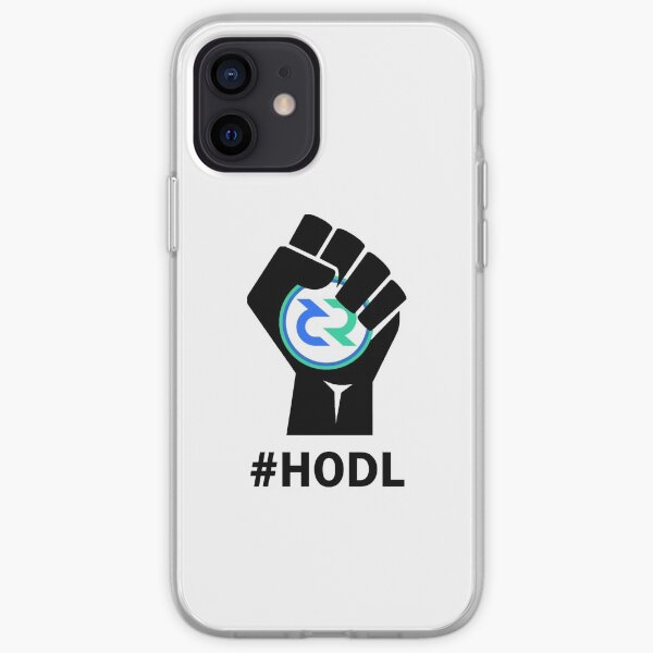 HODL Decred-Fist HODLing DCR Logo-black iPhone Soft Case