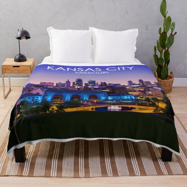 Item preview, Kansas City, Missouri, USA, Travel Print designed and sold by summattodraw.