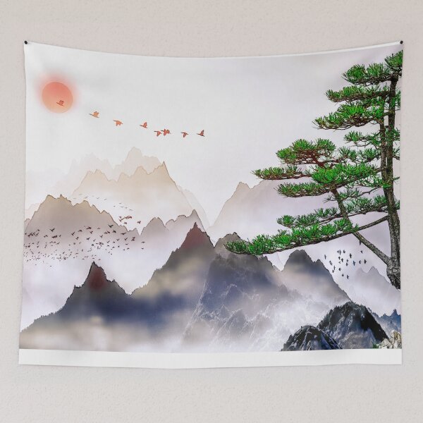 Item preview, Misty Mountains designed and sold by Slh69.