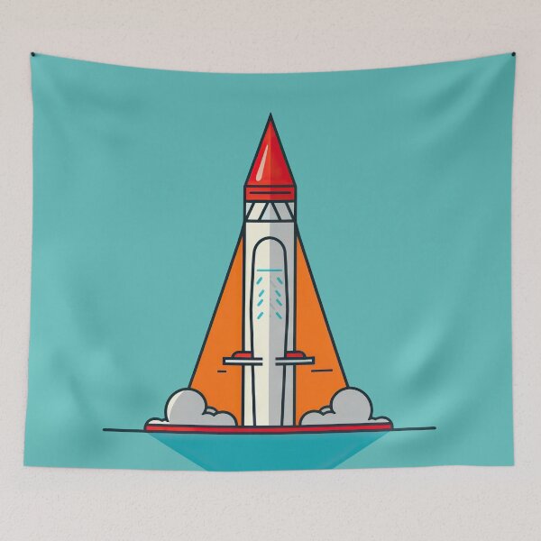Item preview, Rocket Launch designed and sold by EvasDreams.