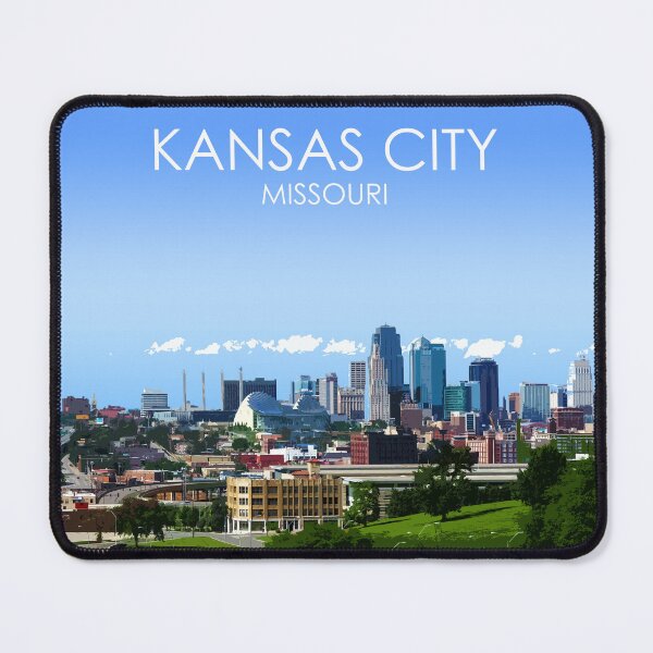 Item preview, Kansas City, Missouri, USA, Travel Print designed and sold by summattodraw.