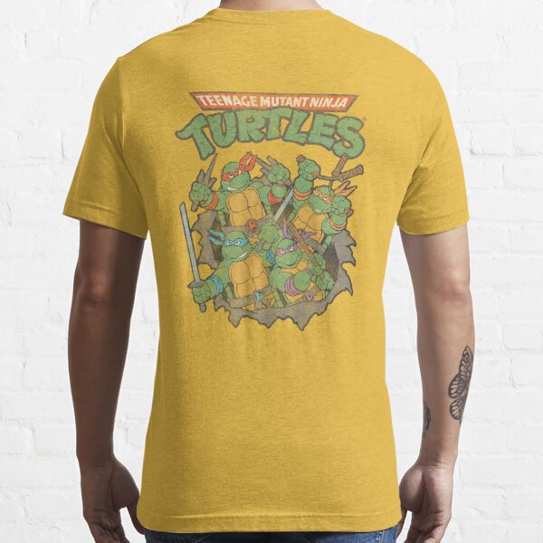 True Nation Big & Tall Men's Teenage Mutant Ninja Turtles Graphic Tee - Black Heather - Size 2XL, Men's