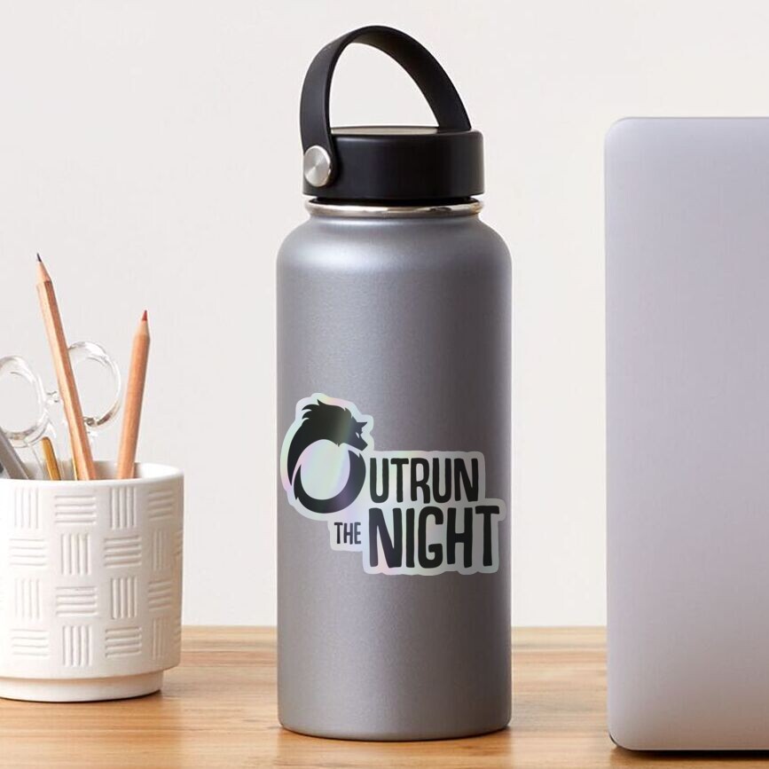 Item preview, Holographic Sticker designed and sold by OutrunTheNight.