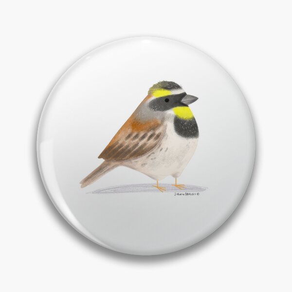 Artikelvorschau, Gelber Throated Bunting-Vogel entworfen und verkauft von julianamotzko.