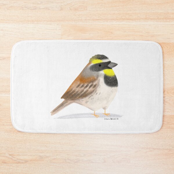 Item preview, Yellow Throated Bunting bird designed and sold by julianamotzko.