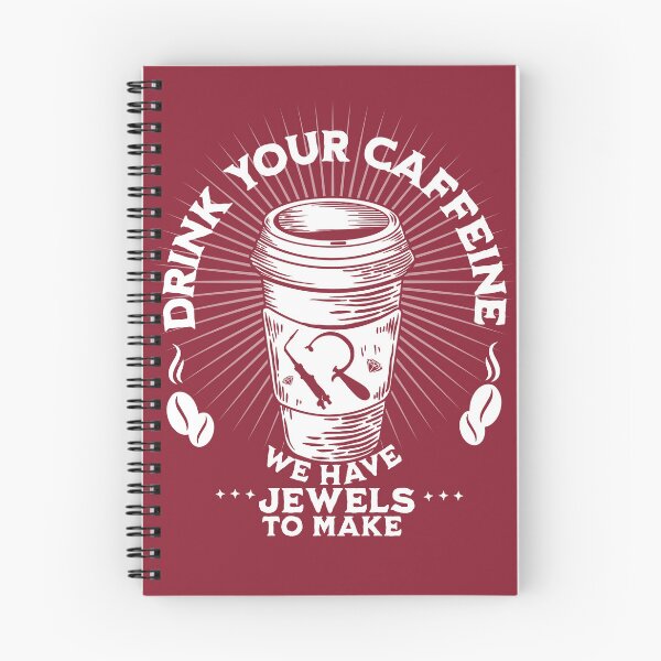 Item preview, Drink your caffeine metalsmith gift jewelry making tools designed and sold by MetalicBabe.