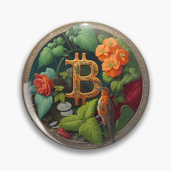Item preview, AI 3D Bitcoin Nature designed and sold by Ale-Del-Con.