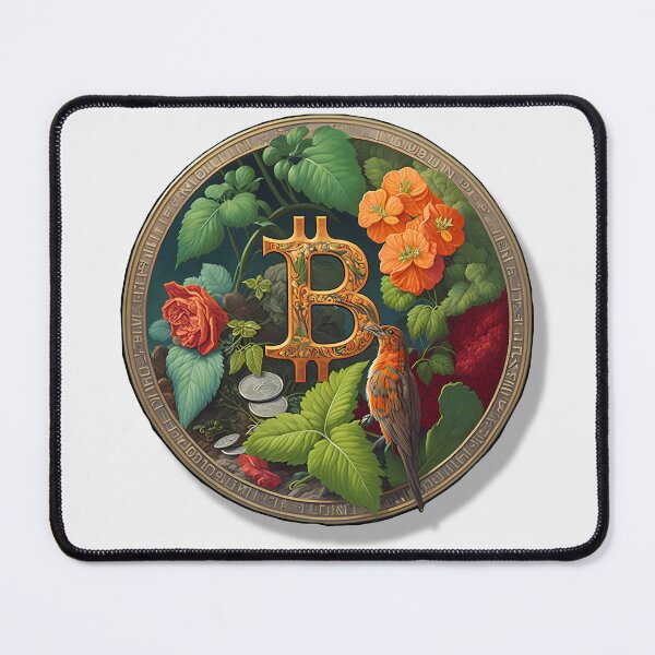 Item preview, AI 3D Bitcoin Nature designed and sold by Ale-Del-Con.
