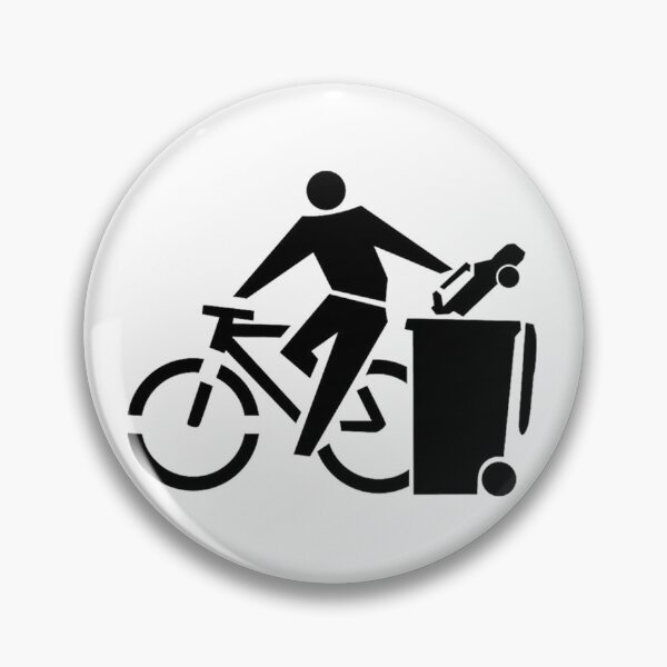 Item preview, trash the cars - bike life designed and sold by ActuallyDawn.
