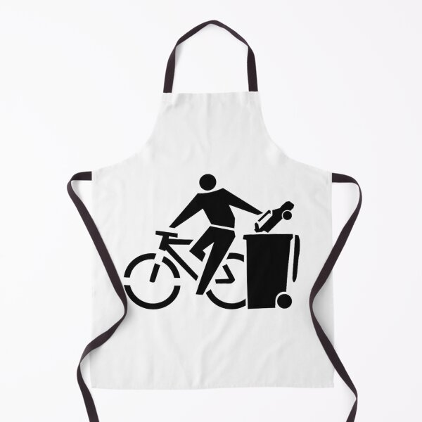 Item preview, trash the cars - bike life designed and sold by ActuallyDawn.
