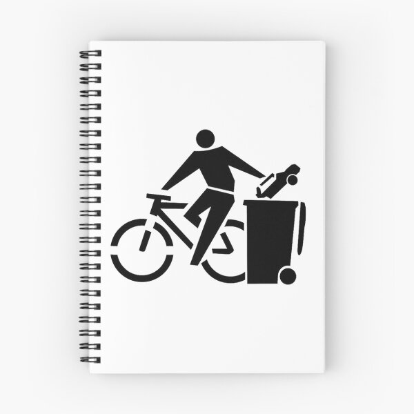 Item preview, trash the cars - bike life designed and sold by ActuallyDawn.