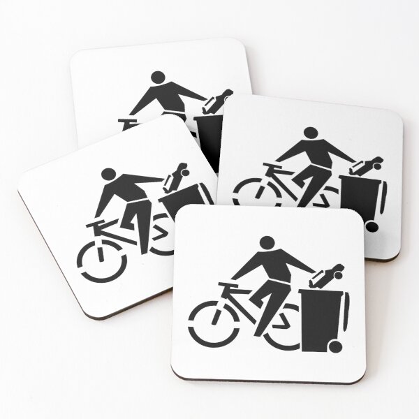 Item preview, trash the cars - bike life designed and sold by ActuallyDawn.