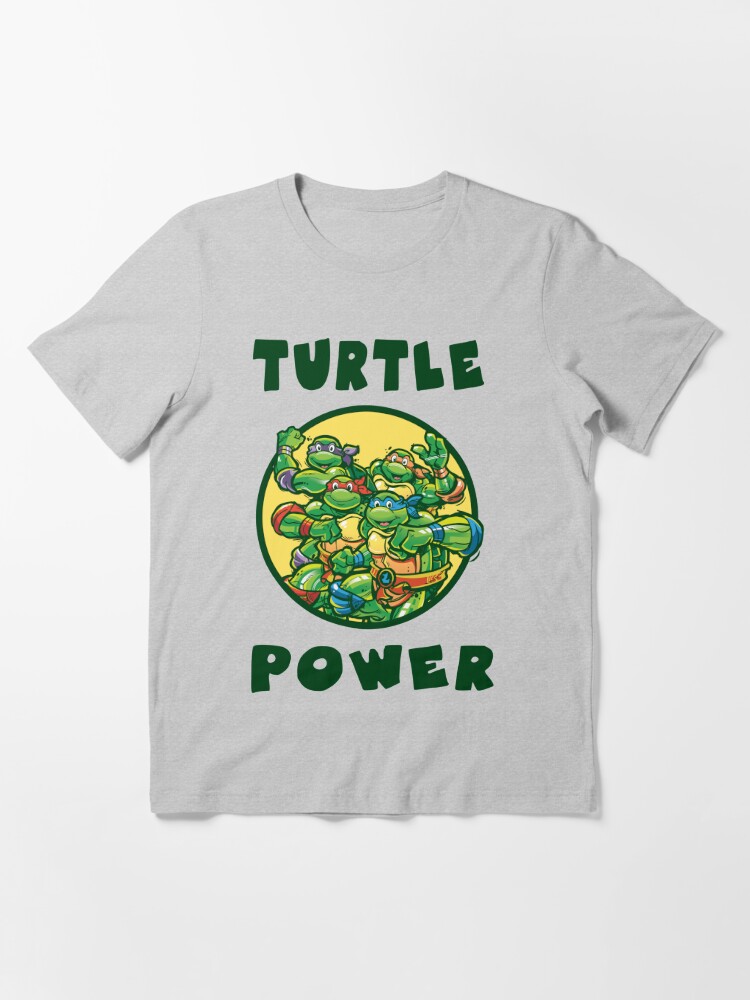 Teenage Mutant Ninja Turtles Turtle Power T-Shirt 100% Cotton / L / Green