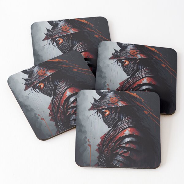 Item preview, Samurai warrior painted with watercolor designed and sold by RK - Shop.