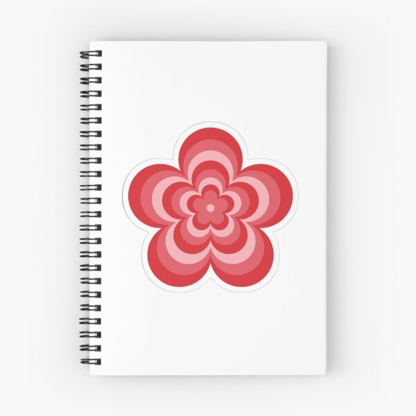 Item preview, Red and pink 70s flower designed and sold by yeehawboyy.