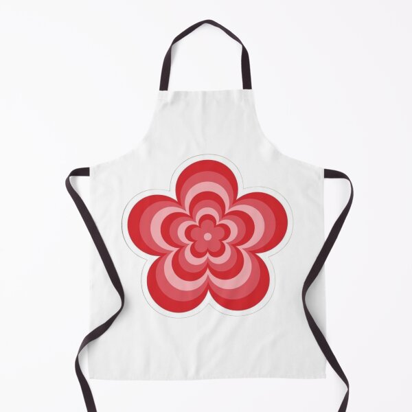 Item preview, Red and pink 70s flower designed and sold by yeehawboyy.