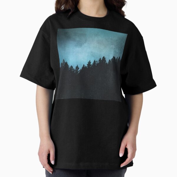 Item preview, All I Need // Romantasy Moody Wilderness Act Blue Dream Night Sky Stars Forest With Cascadia Trees  designed and sold by Tordis Kayma.