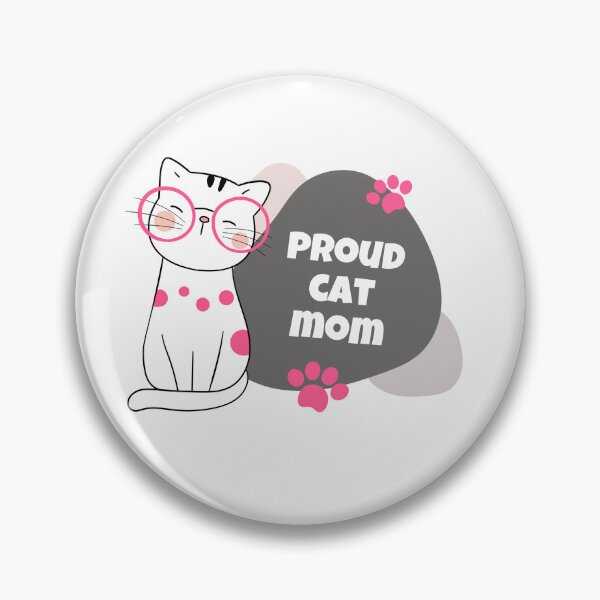 Item preview, Cat Mom | Simple Cat Mom designed and sold by JolieMastery.