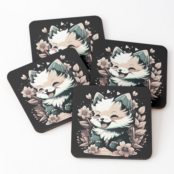 Item preview, Cute Kawaii-style wolf designed and sold by Acim0.
