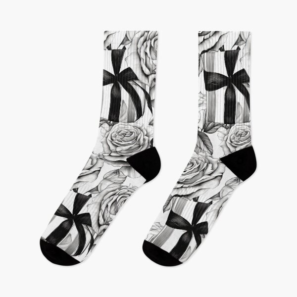 Item preview, Black and White Roses designed and sold by Kybruno's Creations.