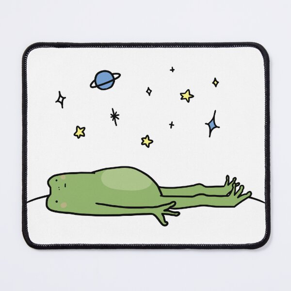 Item preview, Frog under stars designed and sold by Nikamii.