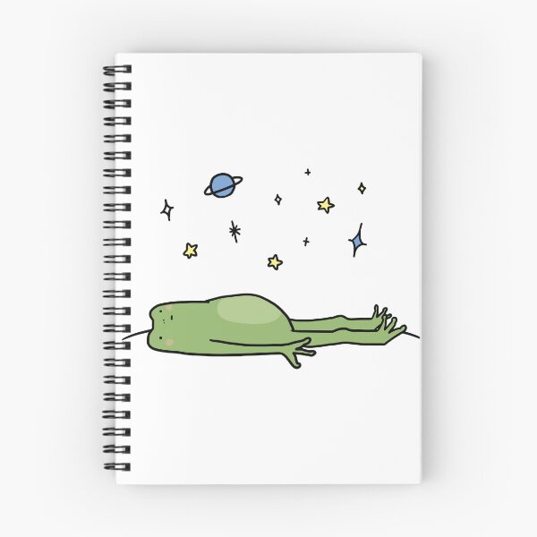Item preview, Frog under stars designed and sold by Nikamii.