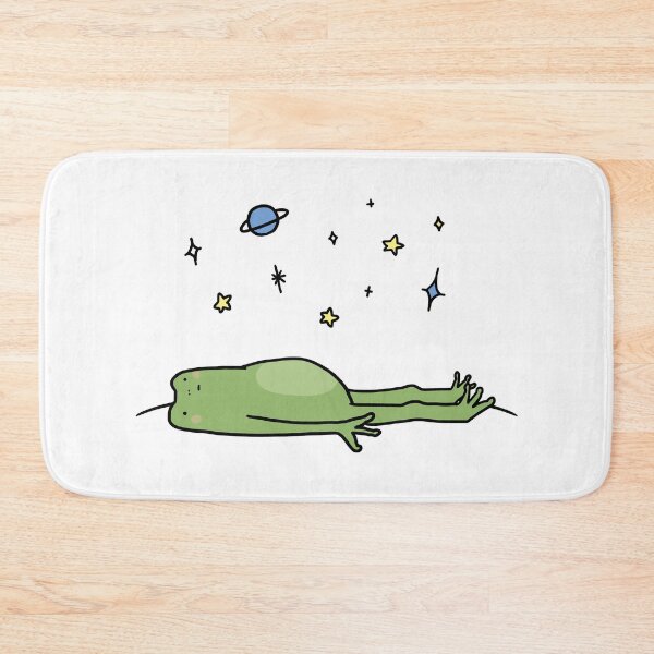 Item preview, Frog under stars designed and sold by Nikamii.