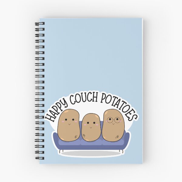 Item preview, Happy Couch Potatoes designed and sold by CatsnCo.