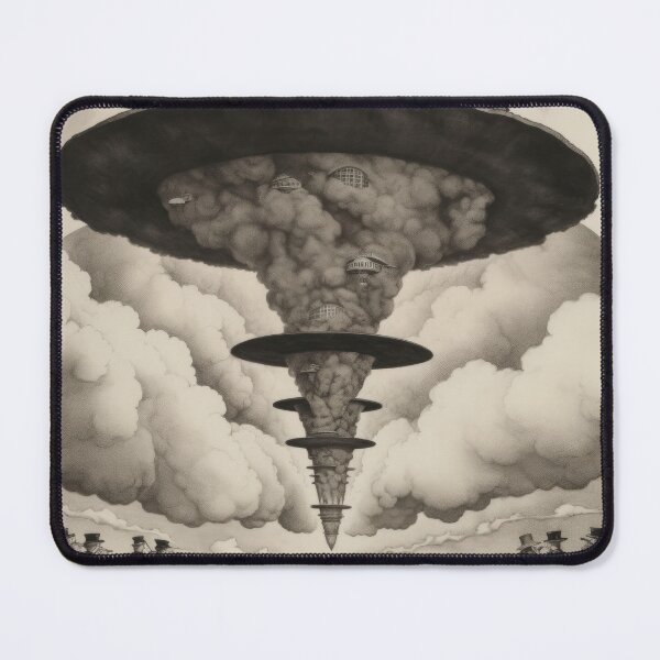 Item preview, Shadow of Nuclear Fear: A Hat on a White Background designed and sold by mrmonsif.
