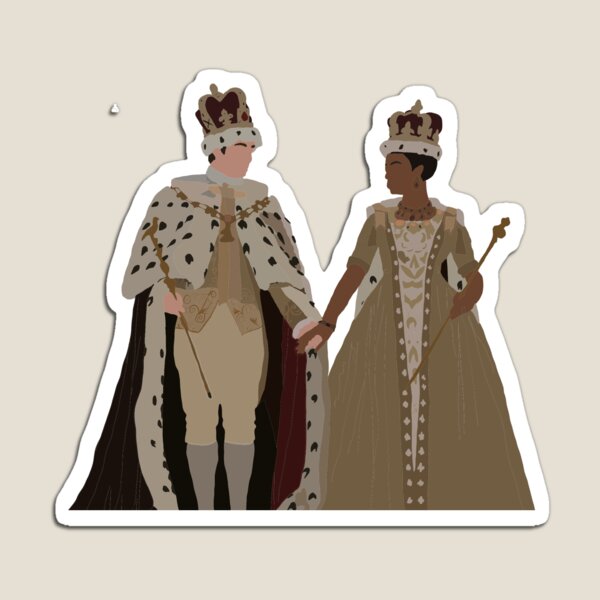 Aperçu de l'œuvre La reine Charlotte et le fermier George créée et vendue par golden-styles.