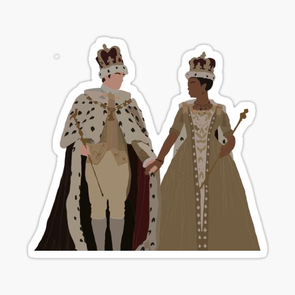 Aperçu de l'œuvre La reine Charlotte et le fermier George créée et vendue par golden-styles.