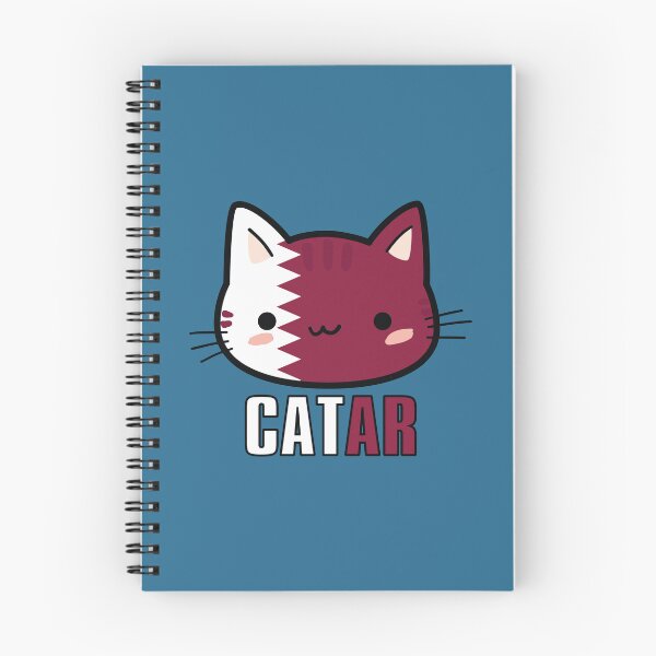Item preview, Cute cat with qatar flag designed and sold by Donutlovers.
