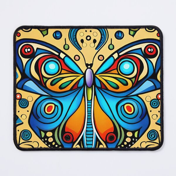 Item preview, Animated Colorful Butterfly Flower Nature Art designed and sold by PixelCraving.