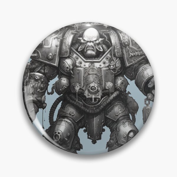 Item preview, "Chaos Dwarf Iron Daemon" - Striking Character Design of a Menacing Mechanical Behemoth designed and sold by Juuskus.