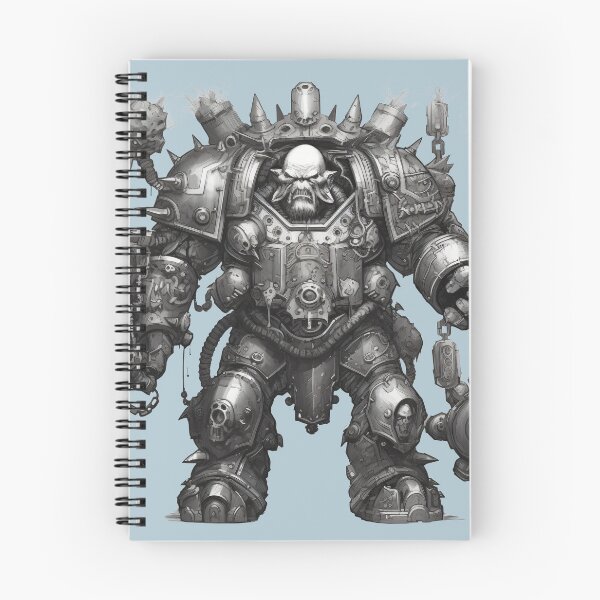 Item preview, "Chaos Dwarf Iron Daemon" - Striking Character Design of a Menacing Mechanical Behemoth designed and sold by Juuskus.
