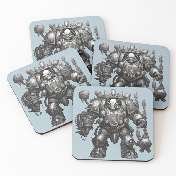 Item preview, "Chaos Dwarf Iron Daemon" - Striking Character Design of a Menacing Mechanical Behemoth designed and sold by Juuskus.