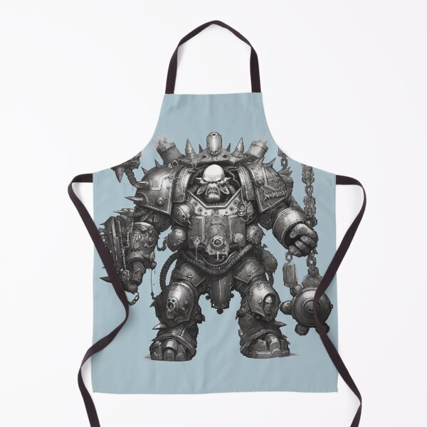 Item preview, "Chaos Dwarf Iron Daemon" - Striking Character Design of a Menacing Mechanical Behemoth designed and sold by Juuskus.
