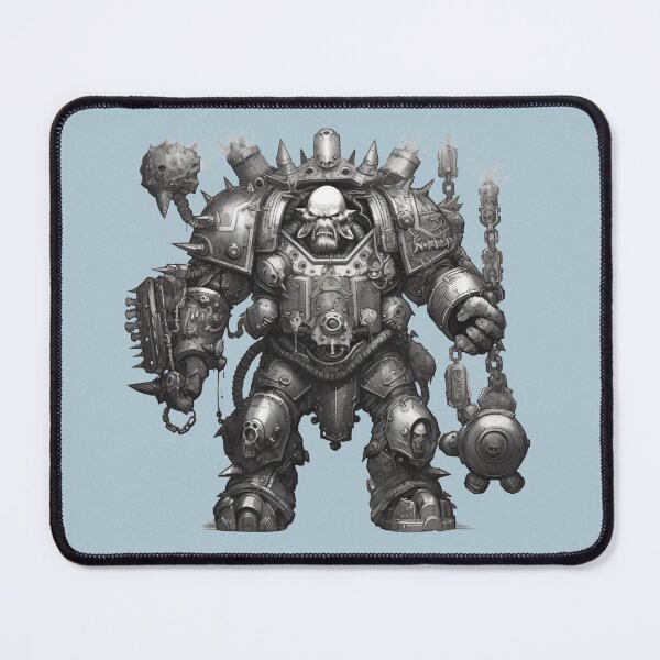 Item preview, "Chaos Dwarf Iron Daemon" - Striking Character Design of a Menacing Mechanical Behemoth designed and sold by Juuskus.