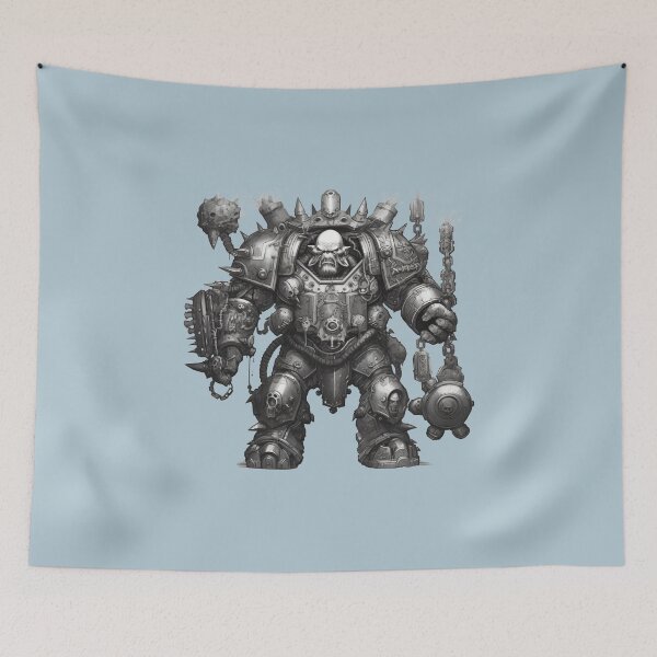 Item preview, "Chaos Dwarf Iron Daemon" - Striking Character Design of a Menacing Mechanical Behemoth designed and sold by Juuskus.