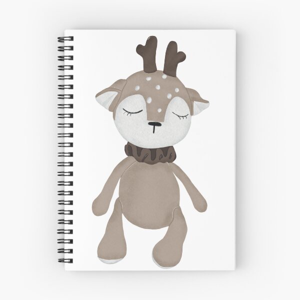 Item preview, Deer with a brown ribbon designed and sold by sovkadesign.