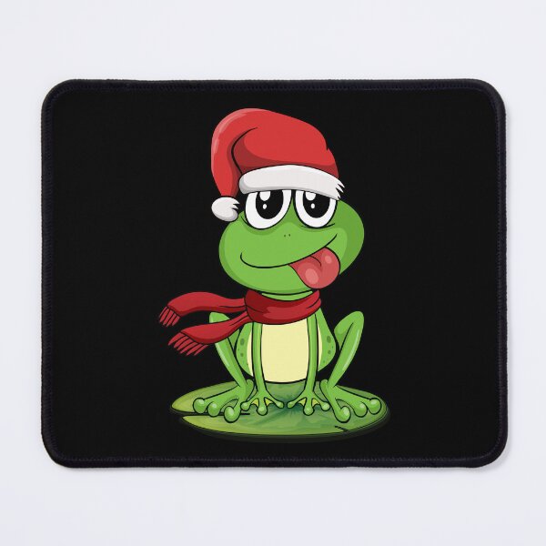 Item preview, Funny kawaii christmas frog designed and sold by Donutlovers.