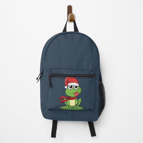 Item preview, Funny kawaii christmas frog designed and sold by Donutlovers.