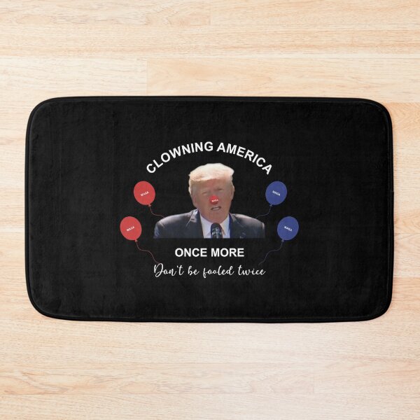 Item preview, Clowning America once more in white text designed and sold by Politics-Corner.