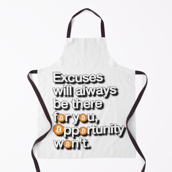 Item preview, Bitcoin - Excuses & Opportunity designed and sold by Ale-Del-Con.